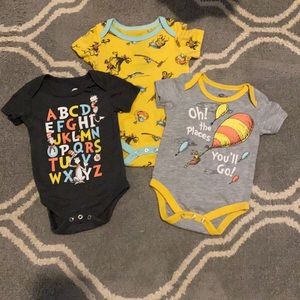 Dr.Seuss onesies